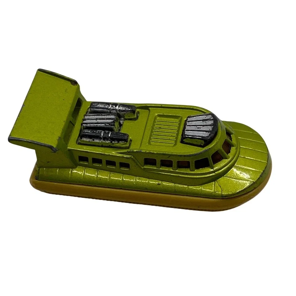 VTG Matchbox Superfast No 72 & 2 Hovercraft 1972 Lesney Made in‎ England Green